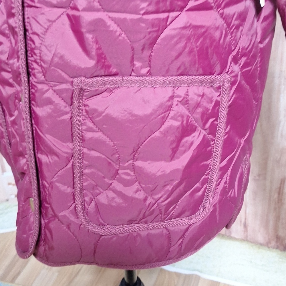 NWT St John's Bay PS deep ruby all weather coat - Picture 3 of 11